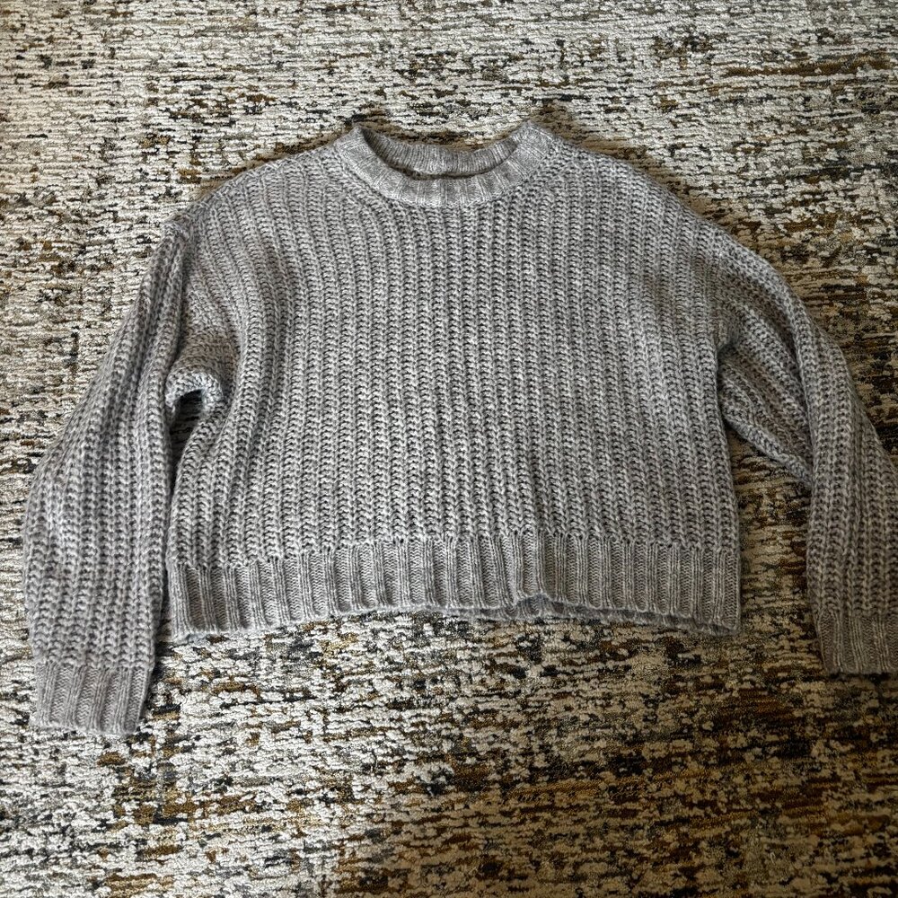 Gray American Eagle Sweater- Medium - image 1